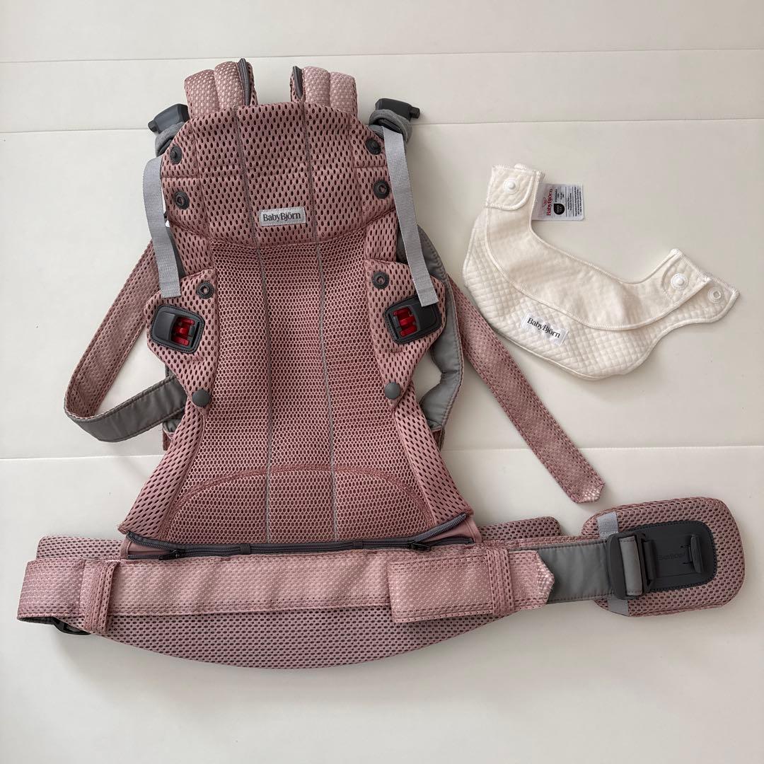 ベビービョルン　抱っこ紐　ダスティピンク　メッシュ　ハーモニー BABYBJORN（ベビービョルン） 抱っこ紐 ハーモニー ダスティピンク