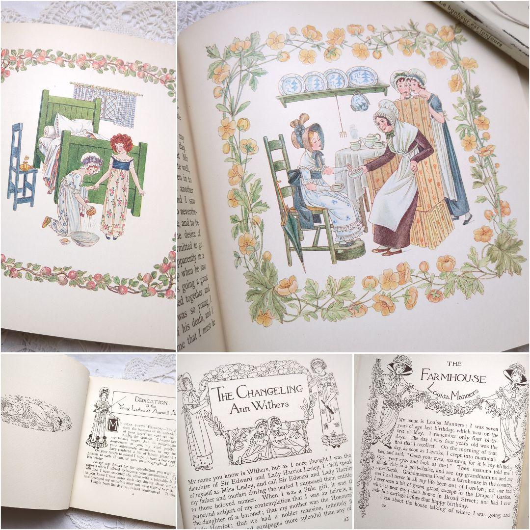 稀少1912アンティーク絵本 洋書古書 児童書 ヴィクトリアン