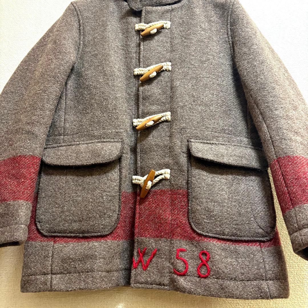 スイス軍 ブランケット リメイク ダッフルコート 【未使用】 - メルカリ