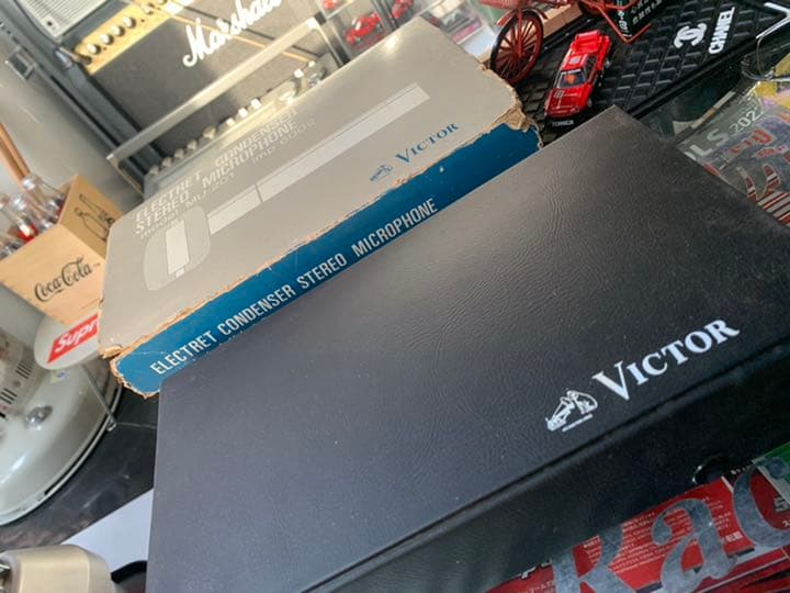 当時物 ビクター ステレオコンデンサーマイク Victor ニッパー