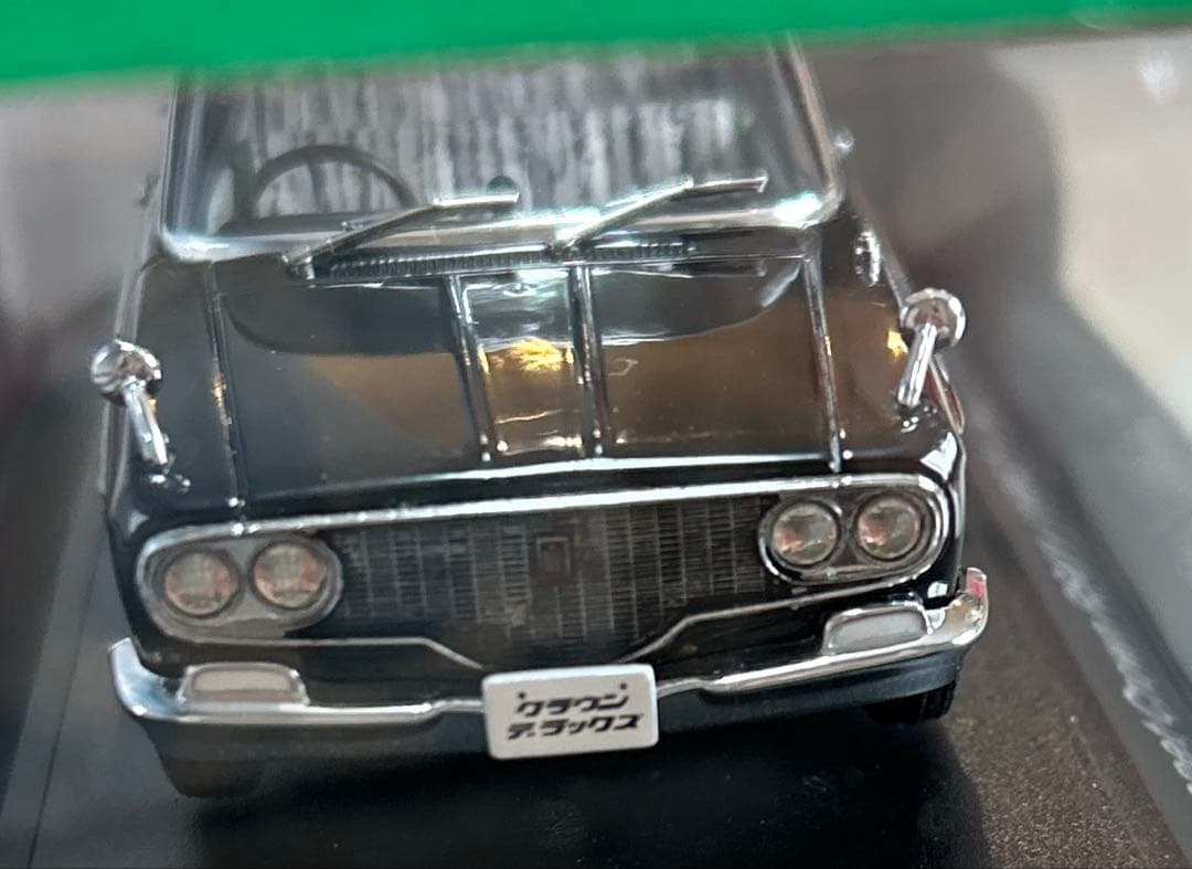 エブロ トヨペットクラウン 1962 RS41 1/43 ミニカーブラック - メルカリ