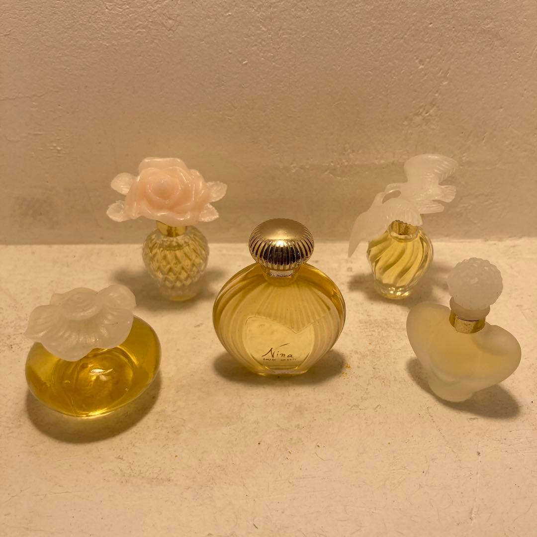 可愛いミニボトル♡】NINA RICCI 香水 5本セット インテリアにも