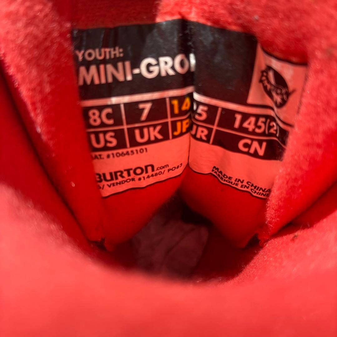 Burton Mini-Grom スノーボードブーツ 14.5 BURTON MINI GROM SNOWBOARD BOOTS – Salty Peaks Snowboard Shop