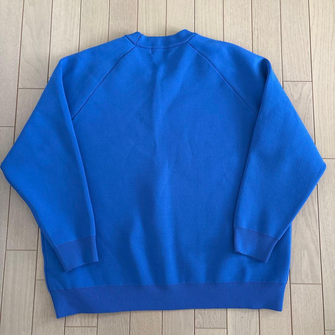 ANIECA エルボーパッチスウェットニット ブルー - メルカリ
