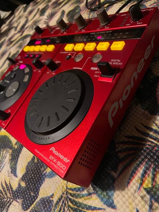 パイオニアエフェクター EFX500 商品詳細カラー···レッド種類···DJ