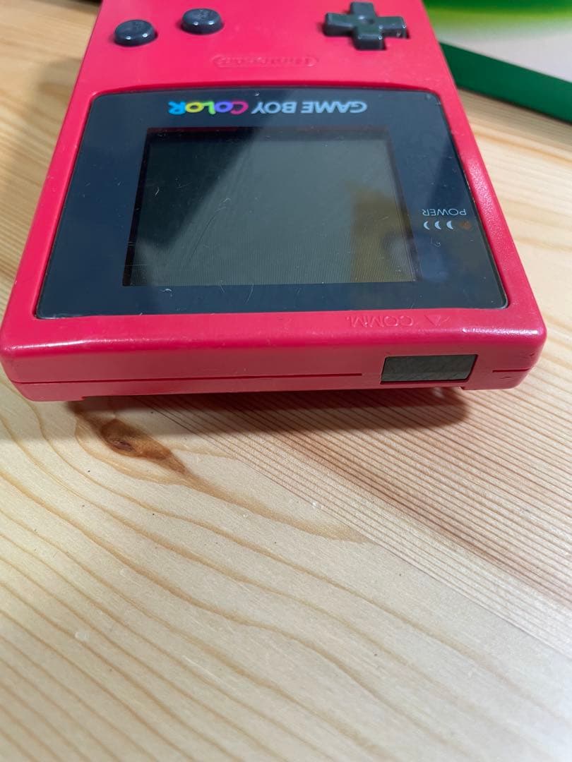 ジャンク品】ゲームボーイカラー レッド 本体 - メルカリ