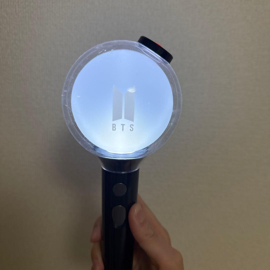 BTS ペンライト フォトカードBlu-ray付き セット - メルカリ