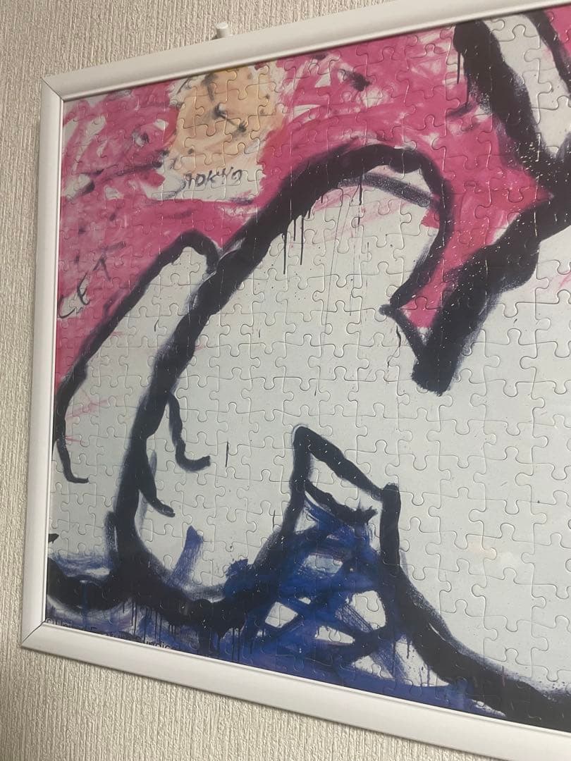 スヌーピー トムエバーハート パズル 額装 アートパネル 完成品 - メルカリ