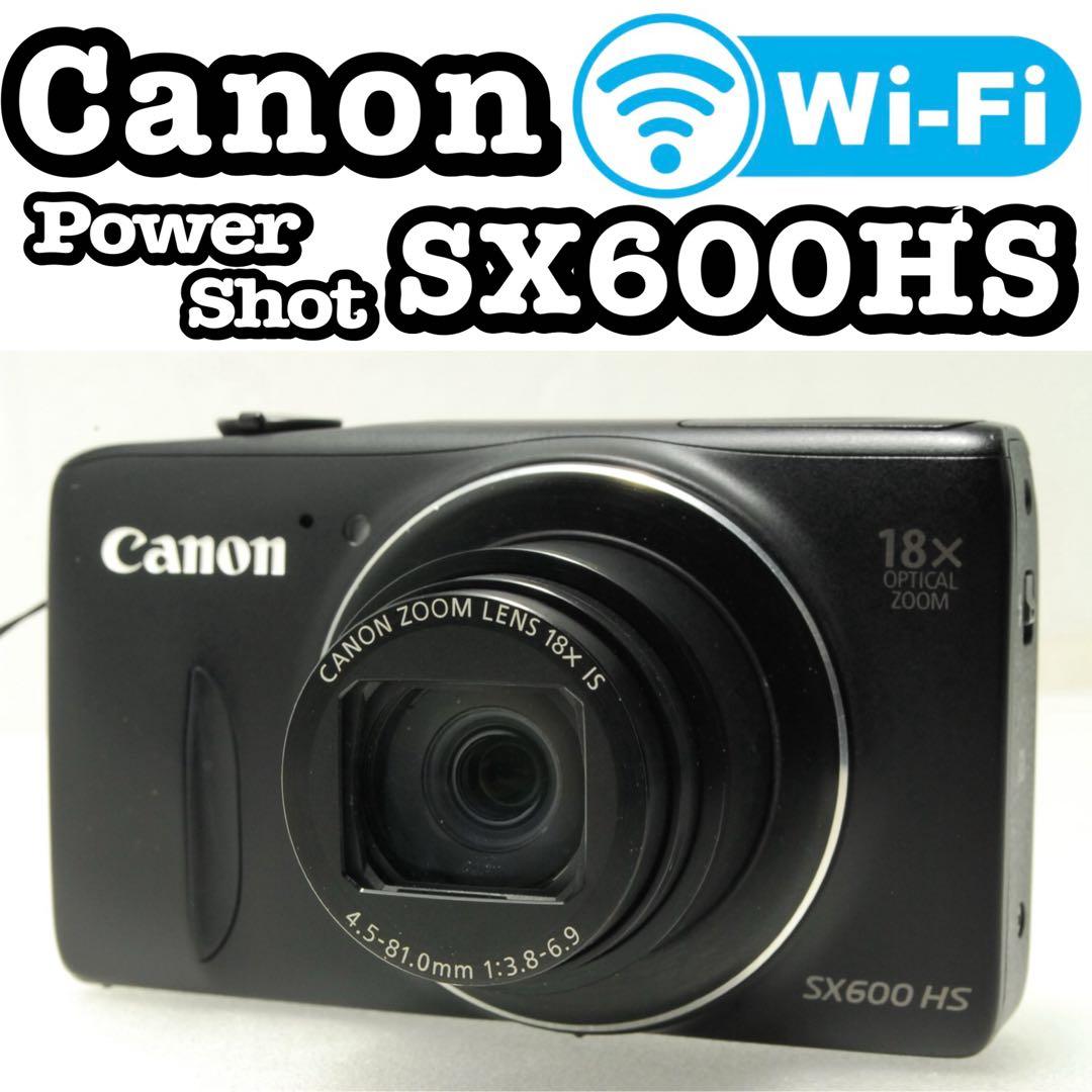 Canon PowerShot SX600HS❤️動作確認済 ブラック キヤノン - メルカリ
