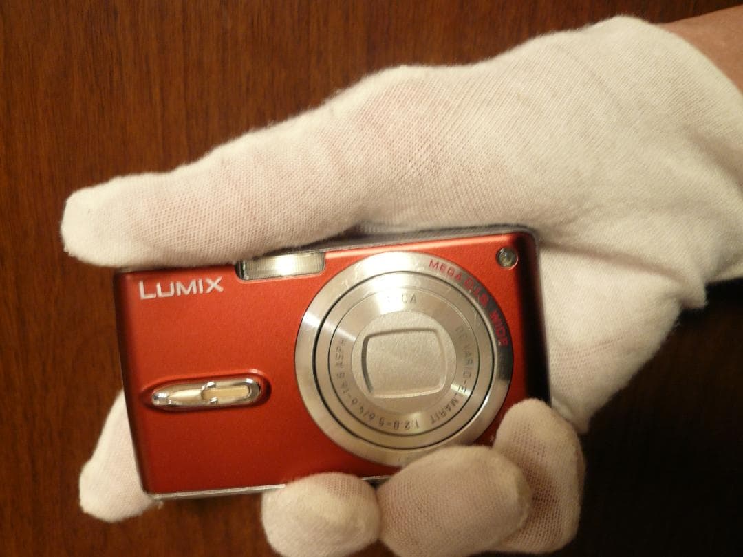 LUMIX☆DMC-FX07⭐️極美品⭕️安心の実働品☆エンジ色 - メルカリ