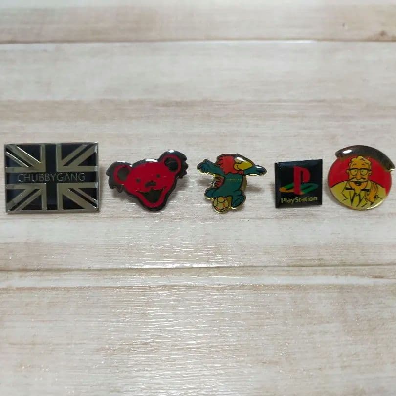 ピンバッジ 5個セット - メルカリ