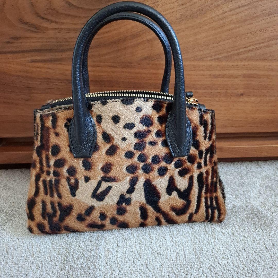 IACUCCI:レオパードミニジップトート - メルカリ