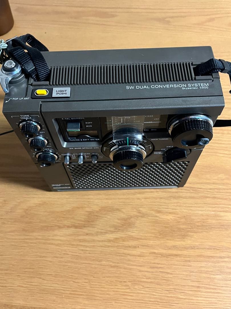 ソニー スカイセンサーICF-5900 前期型 動作確認済 ACアダプター付