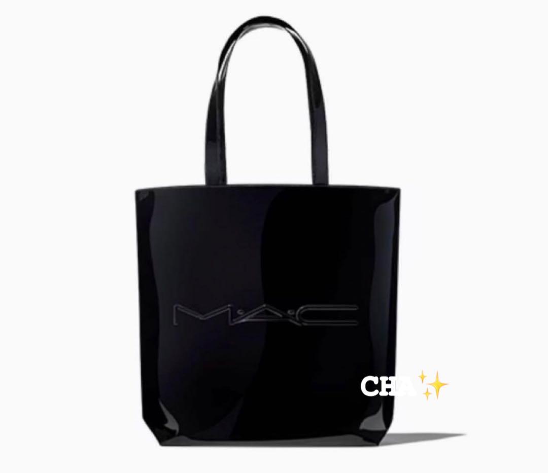 MAC ホリデー シュガー クリスタル リップ オイル スティック トートバッグ