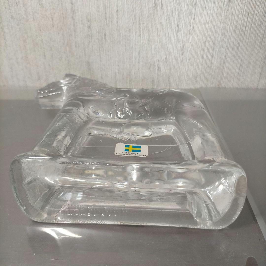 ひなすけ様専用 スウェーデン製 クリアガラス馬のオブジェ