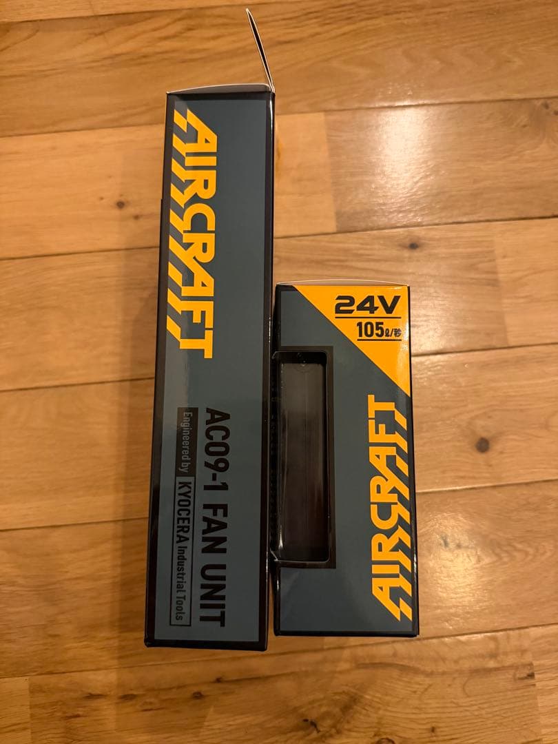 AC09-1 FAN UNIT & Li-ion BATTERYセット - メルカリ