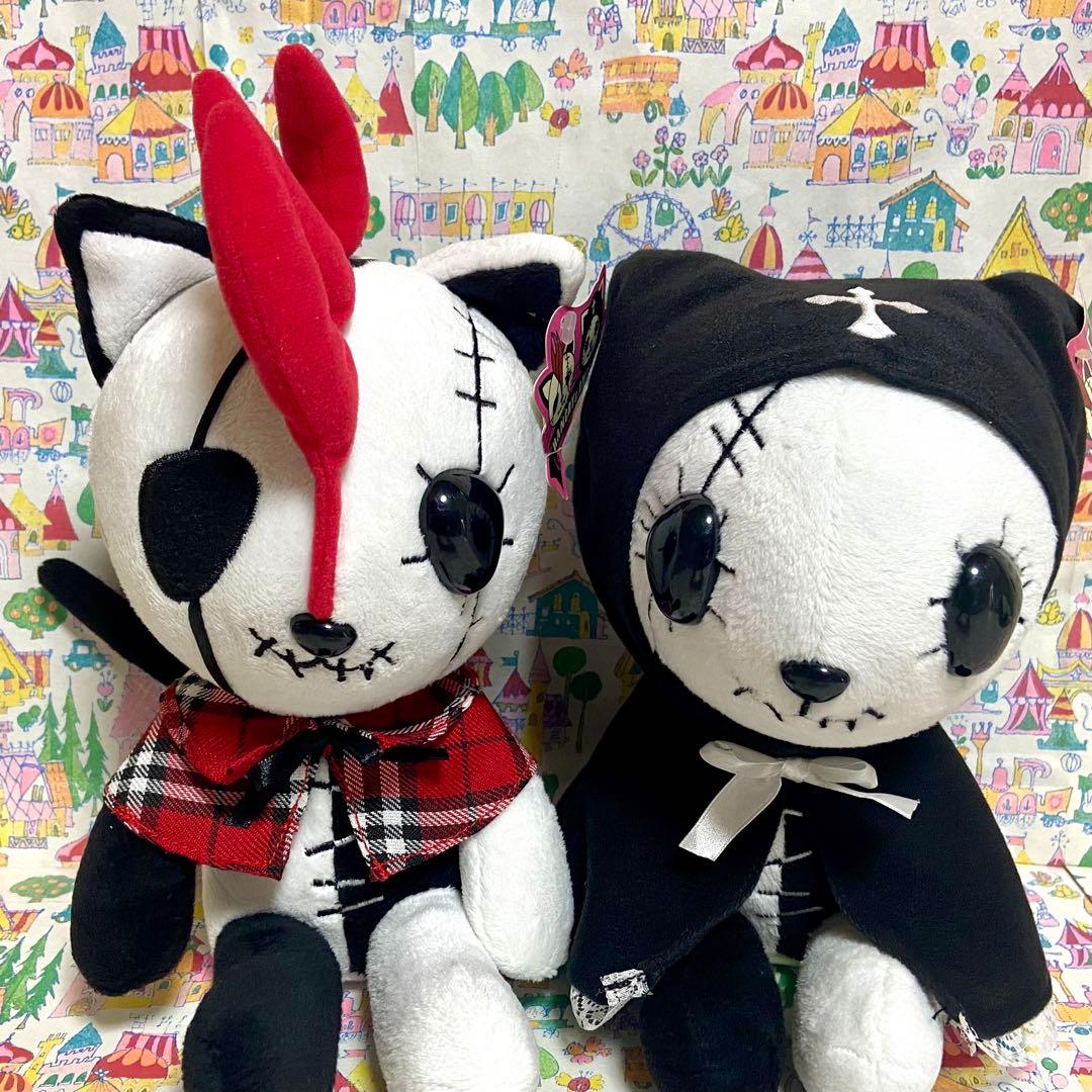 h.NAOTO HANGRY&ANGRYハングリーアングリー ペア ぬいぐるみ - メルカリ