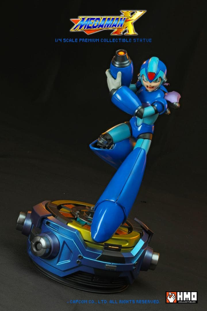 ロックマンX 1/4 プレミアムコレクティブル スタチュー ブルー Amazon.co.jp: 4インチネル ロックマンX エックス ノンスケールPVC&ABS