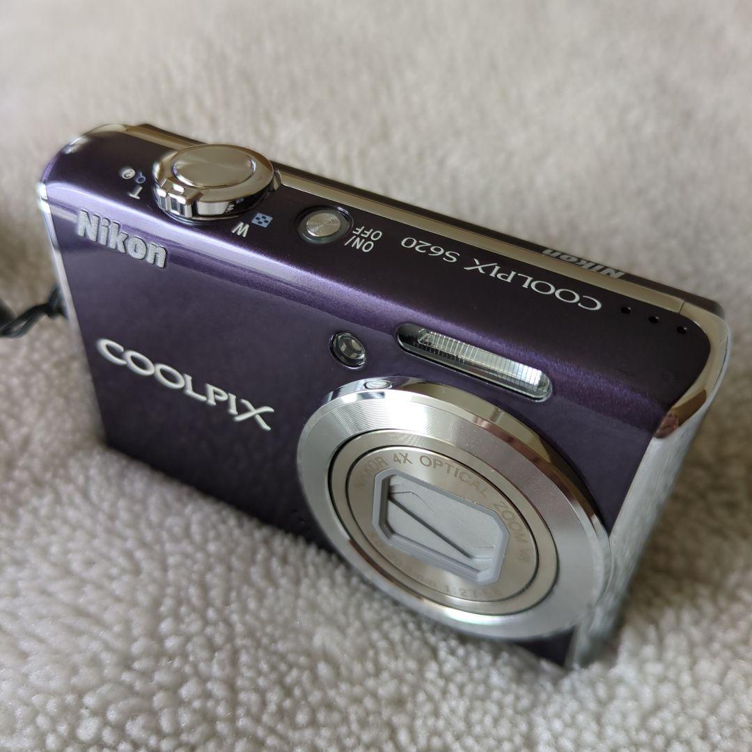 極美品✨Nikon COOLPIX S620 パープル SDカード+ケース付 - メルカリ