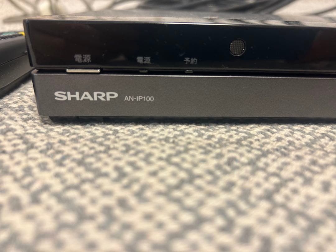 SHARP AQUOS テレビチューナー AN-IP100 本体＋ケーブル SHARP製の