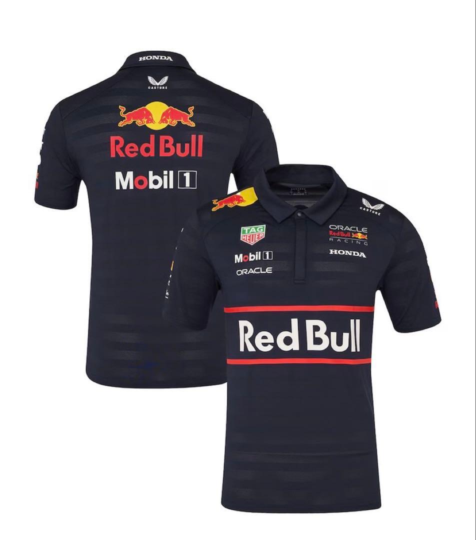 最終値下げ【新品未開封】2025年製 F1 公式ポロシャツ レッドブル Lサイズ レッドブル レーシング ポロシャツ オラクル 日本GP レプリカ チーム