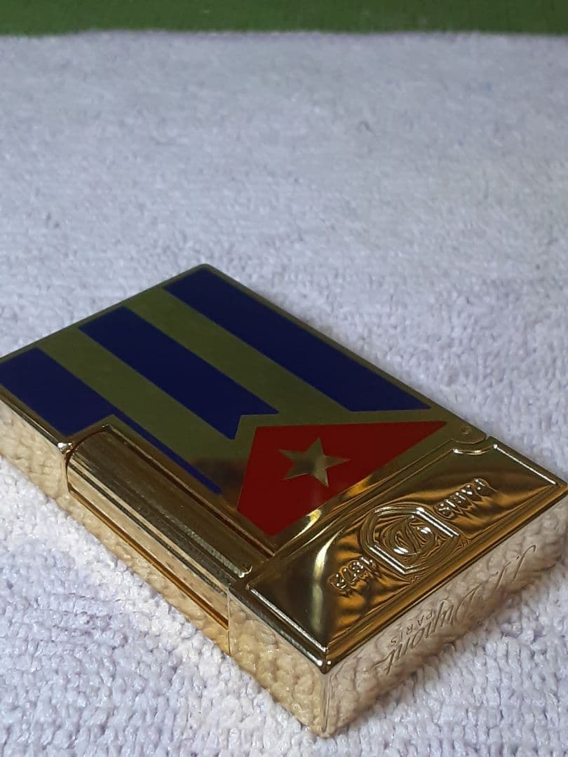 Chapado en Laton ゴールド Cuba デュポンの音