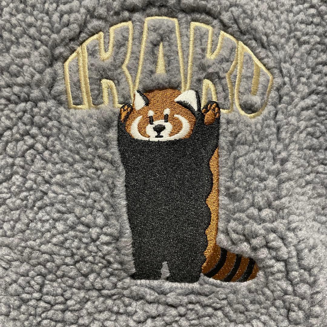 新品タグ付 グラニフ イカク ボアスタジアムジャンパー L ブルゾン