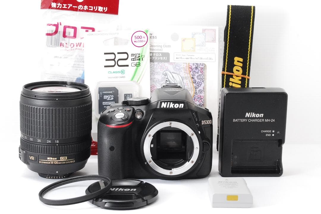 ショット数極少❤Nikon D5300 18-105mm Wi-Fi スマホ転送 - メルカリ