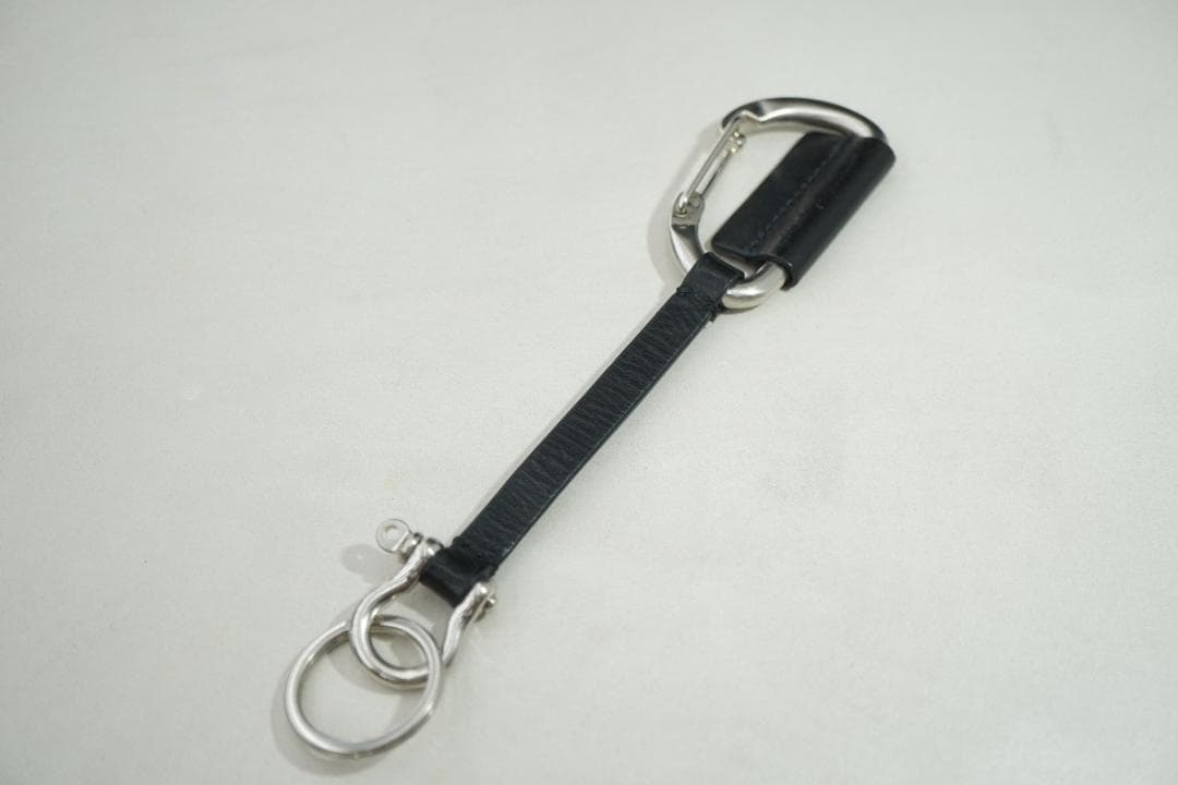美品 JIL SANDER + ジルサンダー カラビナ キーリング 721△ - メルカリ