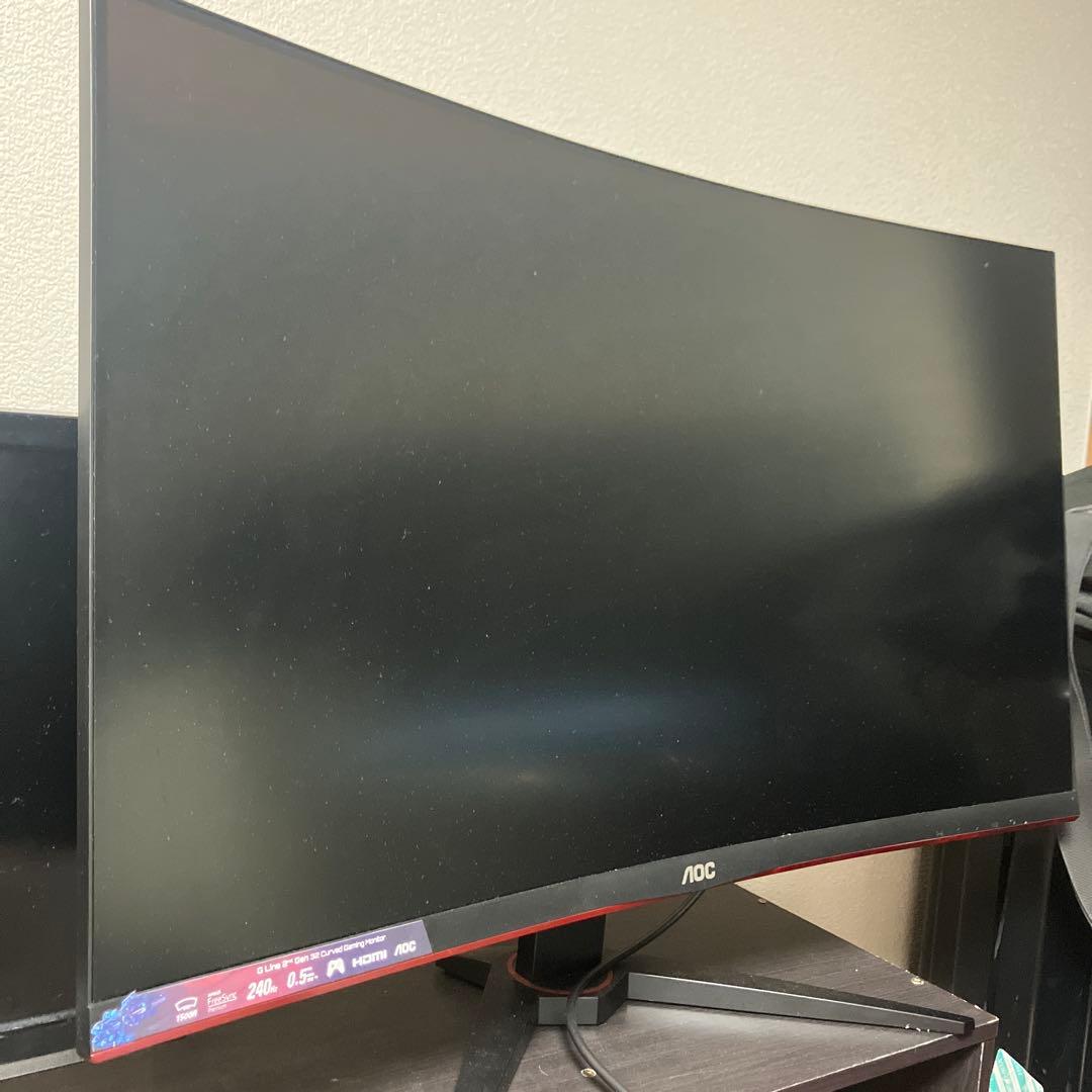 【7/1まで】AOC C32G2ZE 32インチ ゲーミングモニター Amazon.co.jp: AOC ゲーミング モニター ディスプレイ C32G2ZE/11