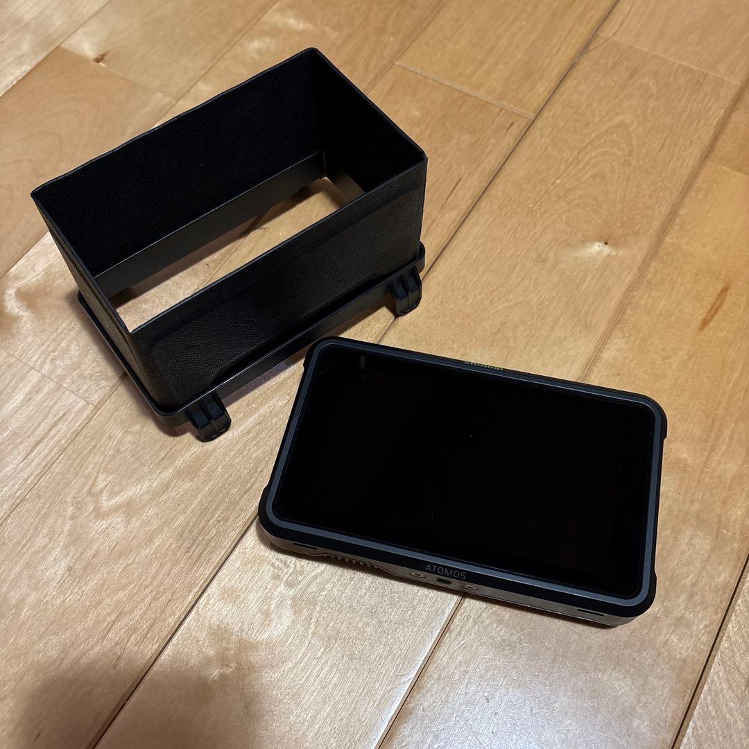 【ジャンク品】SHINOBI 5インチモニター サンシェード付き Amazon | Atomos 純正 Sunhood for 5