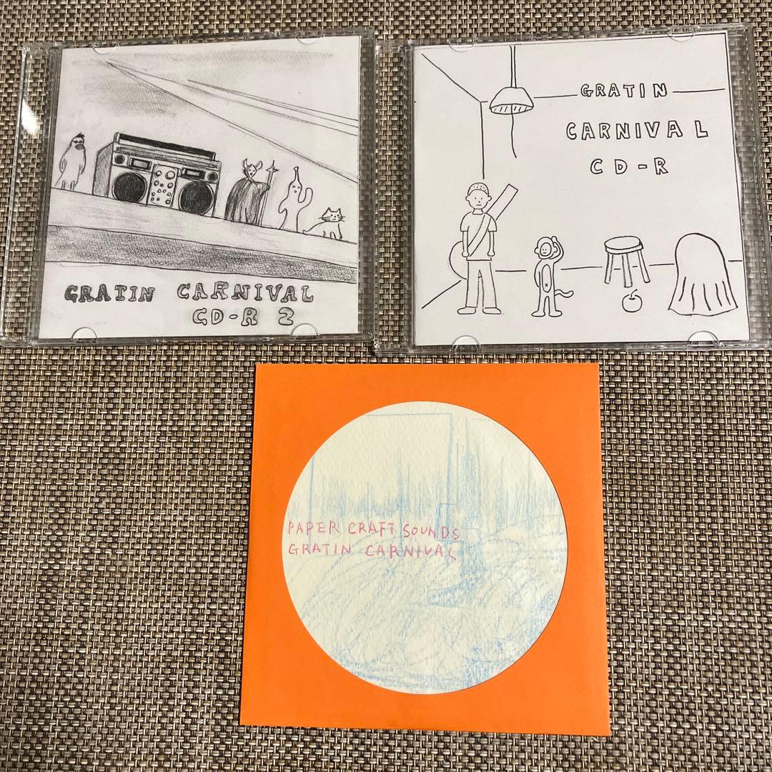 Gratin Carnival グラタンカーニバル★自主製作CD-R3枚セット Gratin Carnival グラタンカーニバル☆自主製作CD-R3枚セット