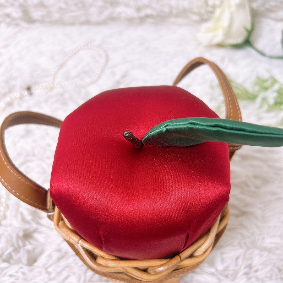 即日発送 極美品 LUDLOW ラドロー りんご かごバッグ バケツ バケット