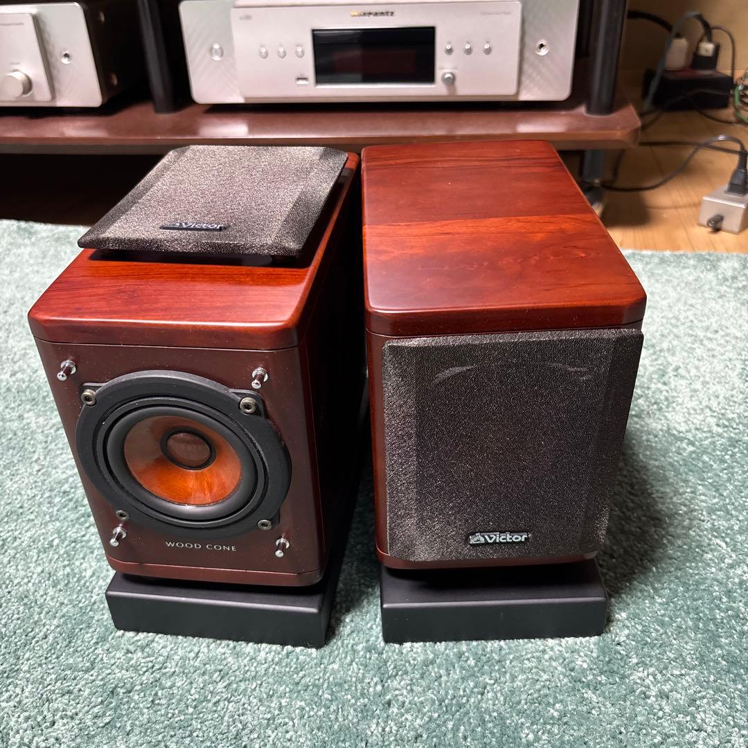 Victor WOOD CONE スピーカー　スタンド付き hqdefault.jpg
