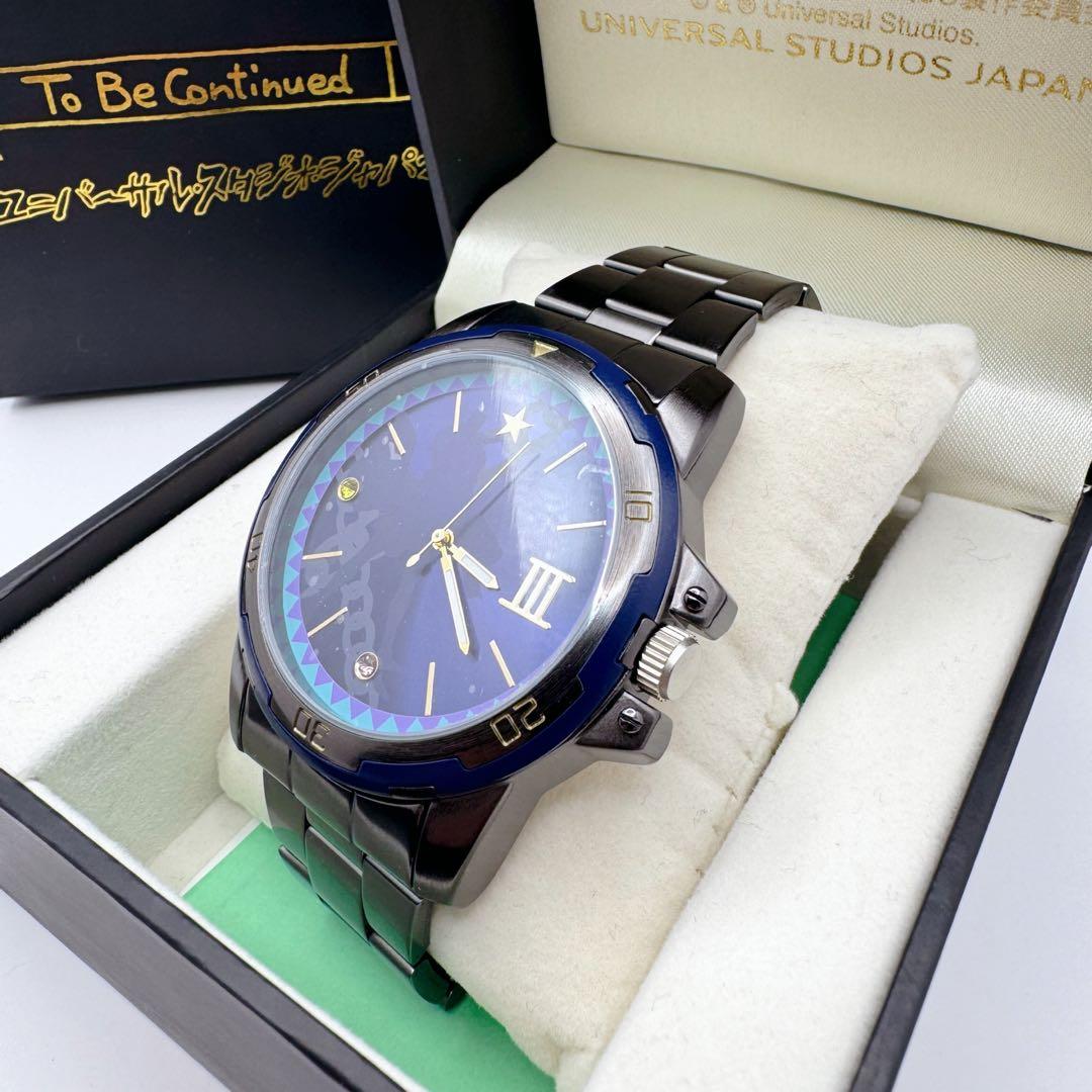 激レア 未使用 USJ ジョジョの奇妙な冒険 コラボ腕時計 空条承太郎