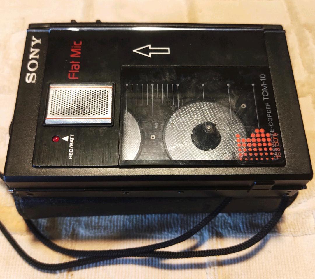 希少/レトロ】SONY TCM-10 カセットコーダー テープレコーダー - メルカリ