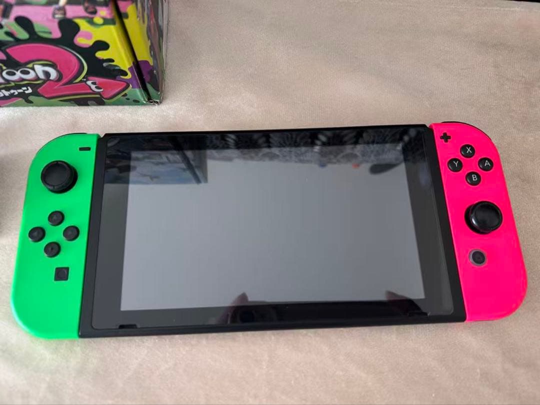 Nintendo Switch 本体 グリーンとピンク同梱版セット スプラトゥーン2』本日5月18日より順次予約開始！ 本体同梱版や