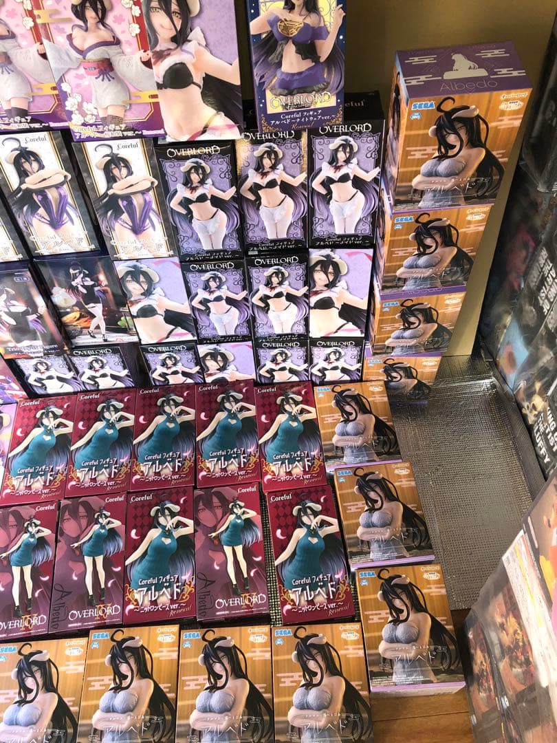 アルベド　シャルティア　バニー　ぬースト　メイド　和服　ドレス　70個