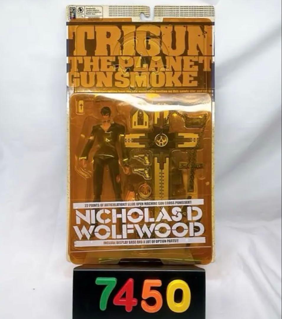 7450］ [未開封] トライガン ニコラス・D・ウルフウッド 海洋堂 - メルカリ