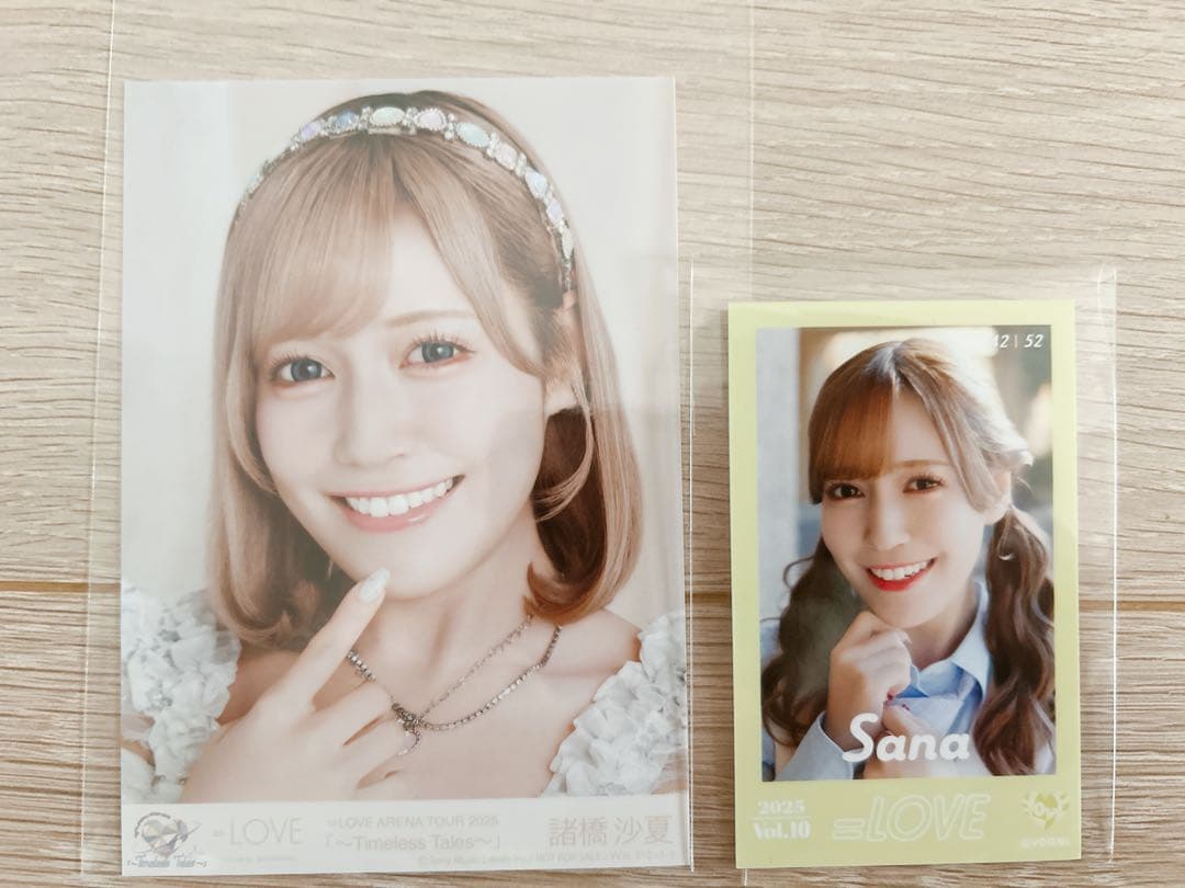 LOVE（イコラブ）諸橋 沙夏 封入生写真 ミニフォト 2点セット - メルカリ