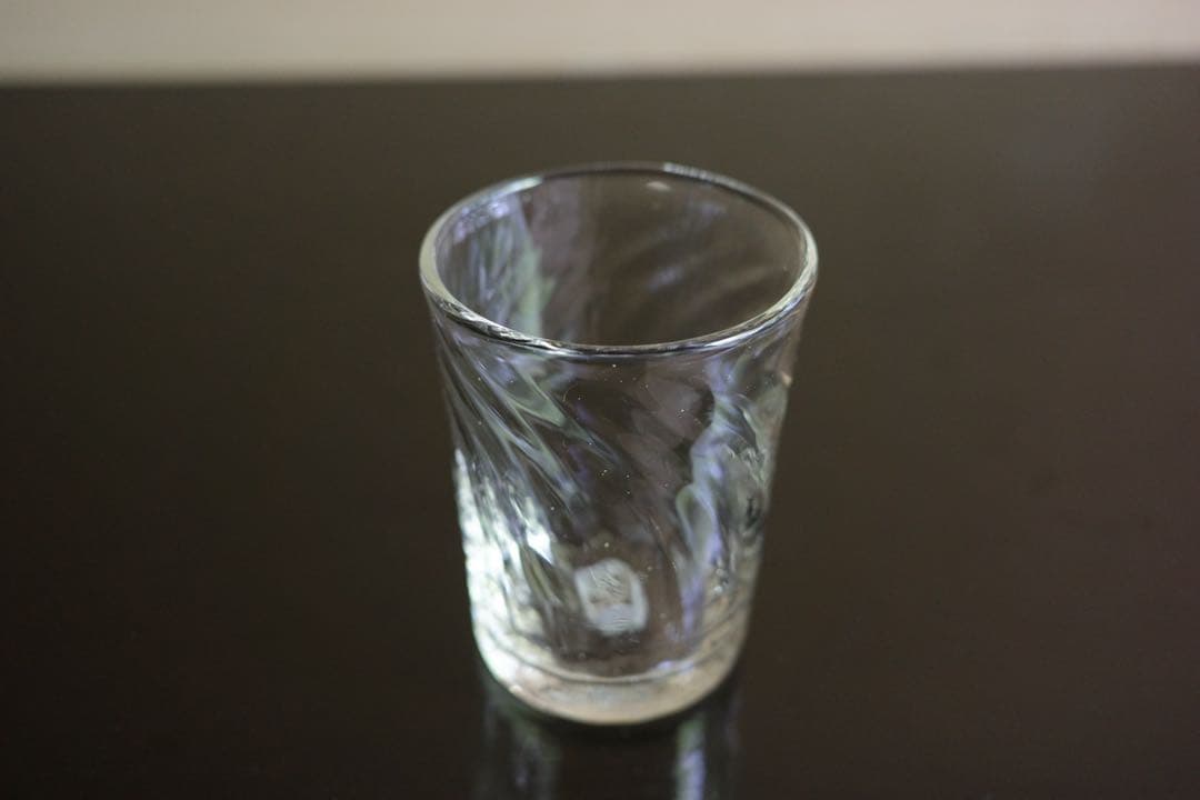 横山秀樹　モールコップ 2 横山秀樹 ショットグラス 倉コップ 朝コップ 手吹き硝子 吹き硝子 横山