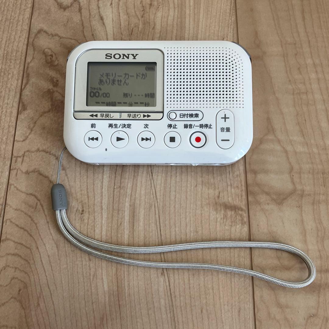 SONY メモリーカードレコーダー ICD-LX31 ボイスレコーダー - メルカリ