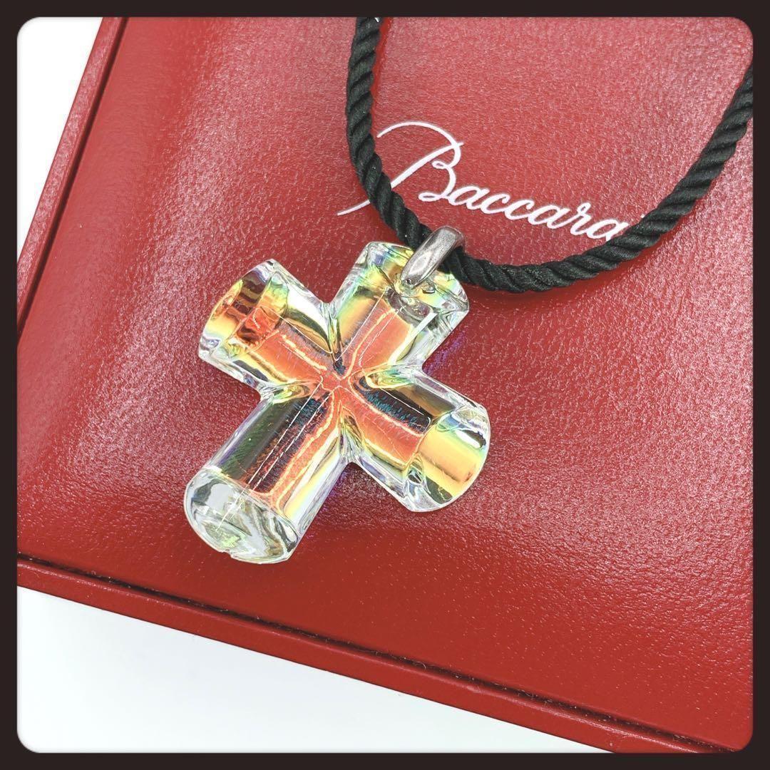 Baccarat バカラ ネックレス エデン イリゼ クリア クロス 十字架