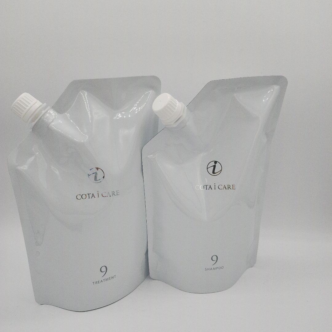 新品、未使用COTA 9 シャンプー＆トリートメント セット COTA（コタ） アイ ケア セット シャンプー 9 800ml / トリートメント9