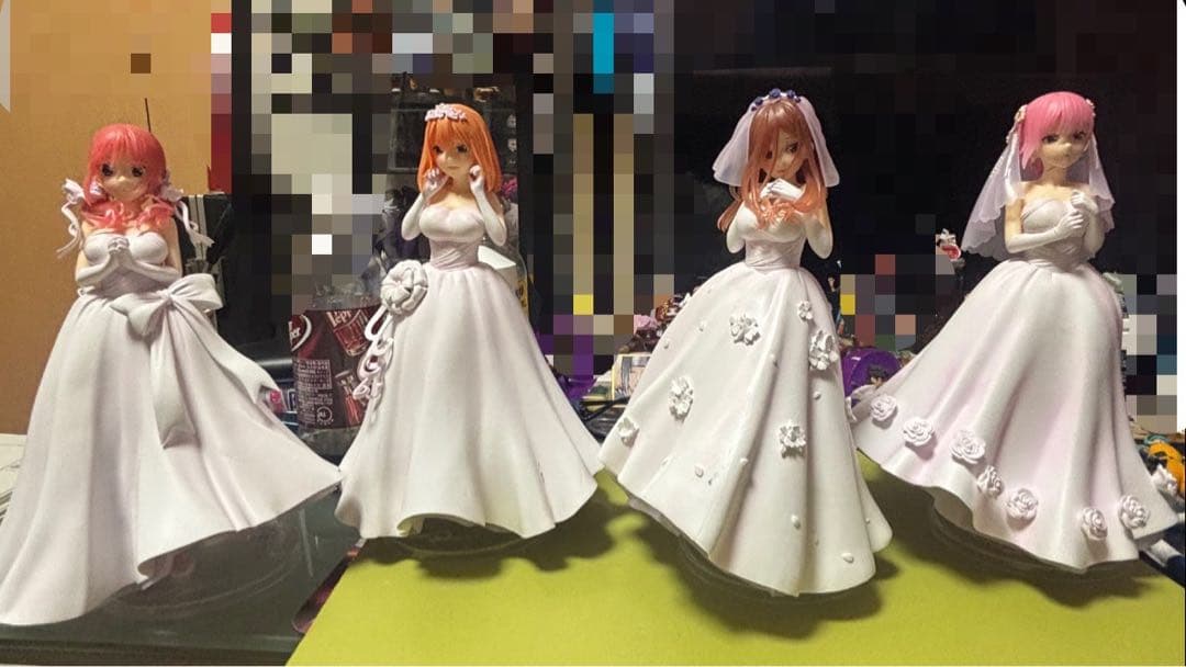五等分の花嫁　4体セット　〜五つ子より愛をこめて〜 一番くじ 五等分の花嫁＊ ～五つ子より愛をこめて～｜一番くじ倶楽部