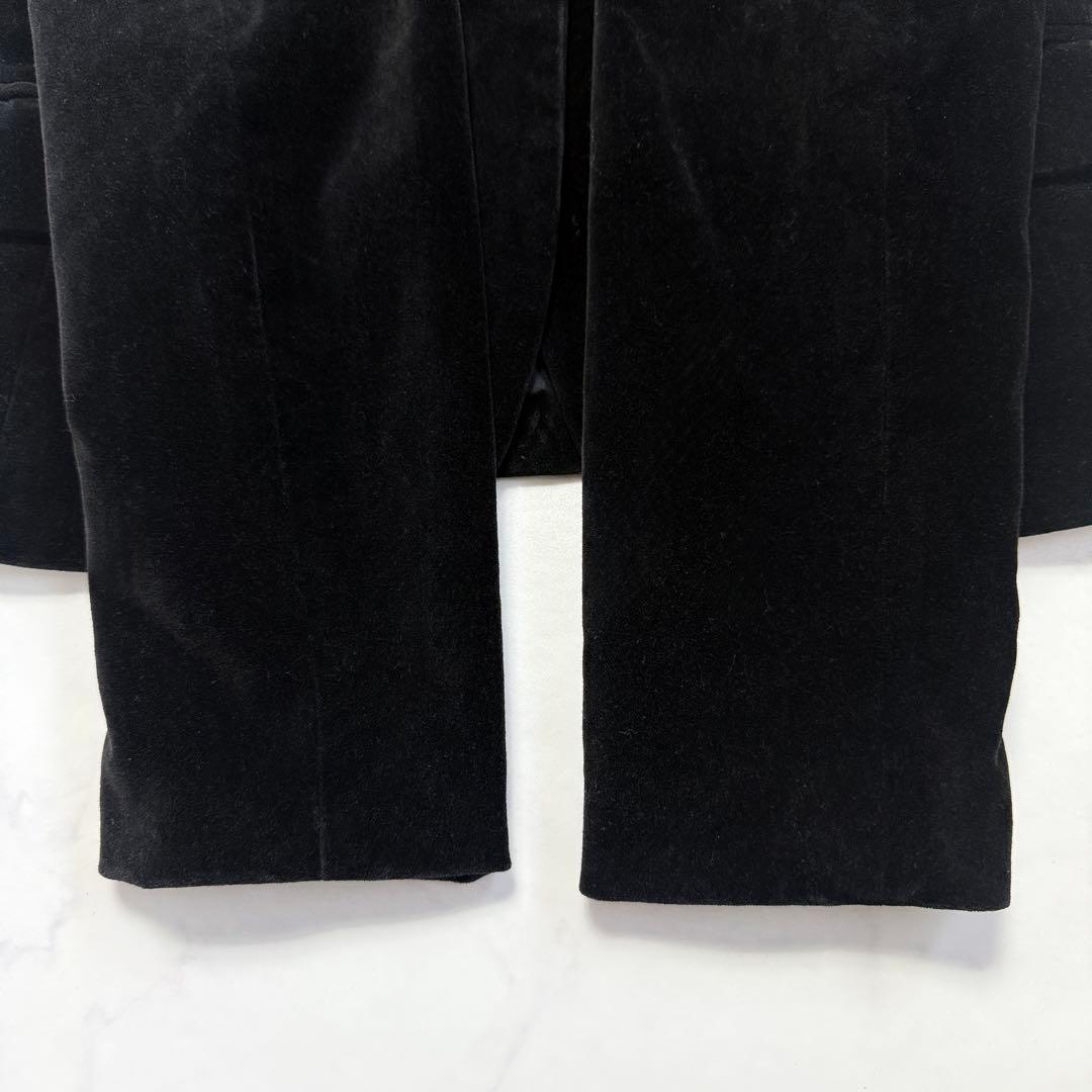 ダークコア y2k NANA ベロア テーラードジャケット 平成古着 ゴシック