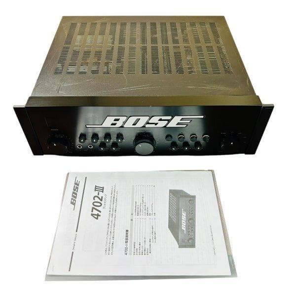 Bose 4702III プリメインアンプ Amazon.co.jp: Bose 4702III プリメインアンプ : 家電＆カメラ