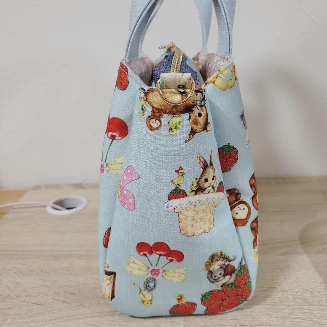 《専用》ハンドメイド 3roomsバッグ ぶら下げポーチ