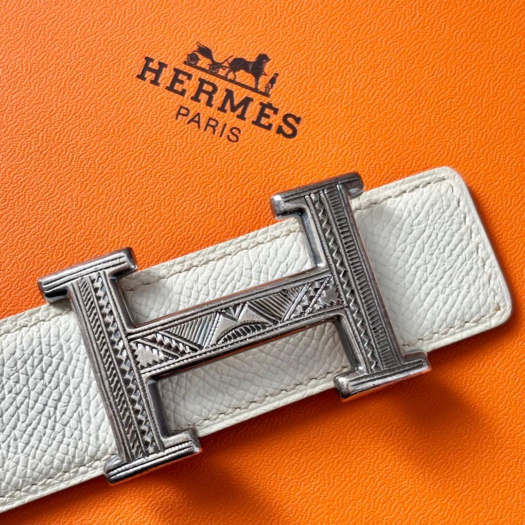 HERMES バックル トゥアレグ H リバーシブルベルト 2セット