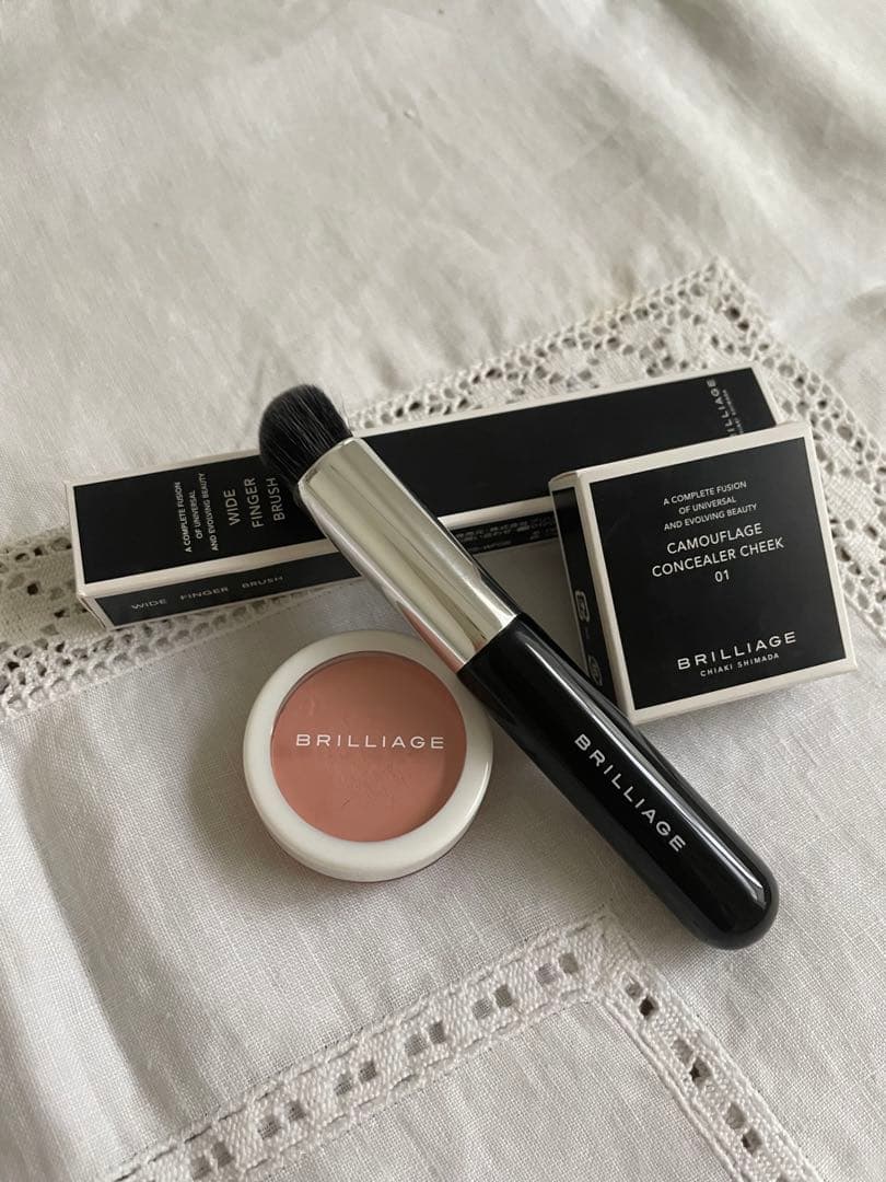 ブリリアージュ　カモフラージュコンシーラー01 ワイドフィンガーブラシ ブリリアージュ / ワイドフィンガーブラシの口コミ写真（by airi__